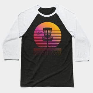 Retro Disc Golf Vintage Flying Disc Golf Lovers Golfer Baseball T-Shirt